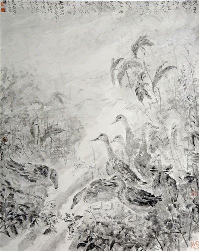 Asian Ink Drawings