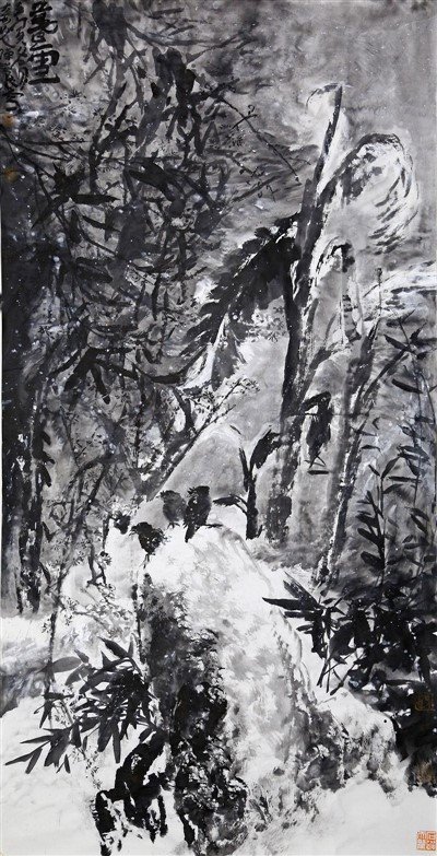Chinese Ink and Brush Painting