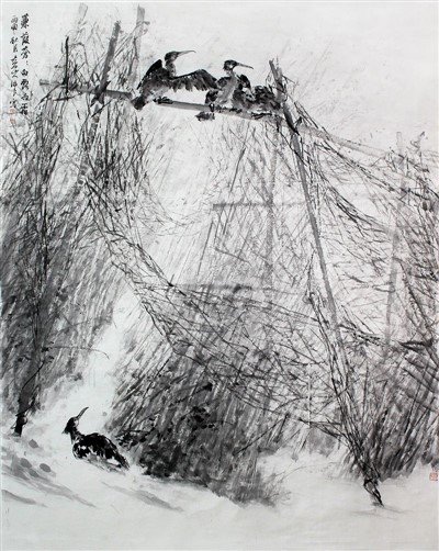 Famous Traditional Sumi E Painting