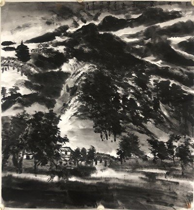 Sumi Bamboo Painting